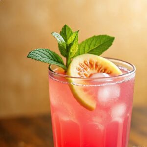 عصير جوافة بالنعناع