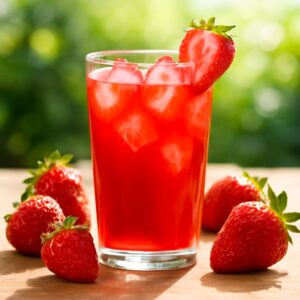 عصير فراولة